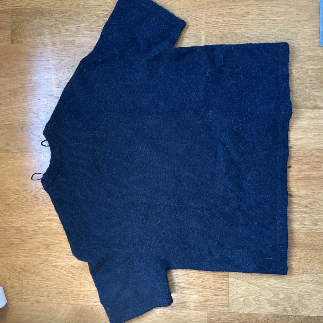 Mörkblå stickad tröja Gina Tricot - 2