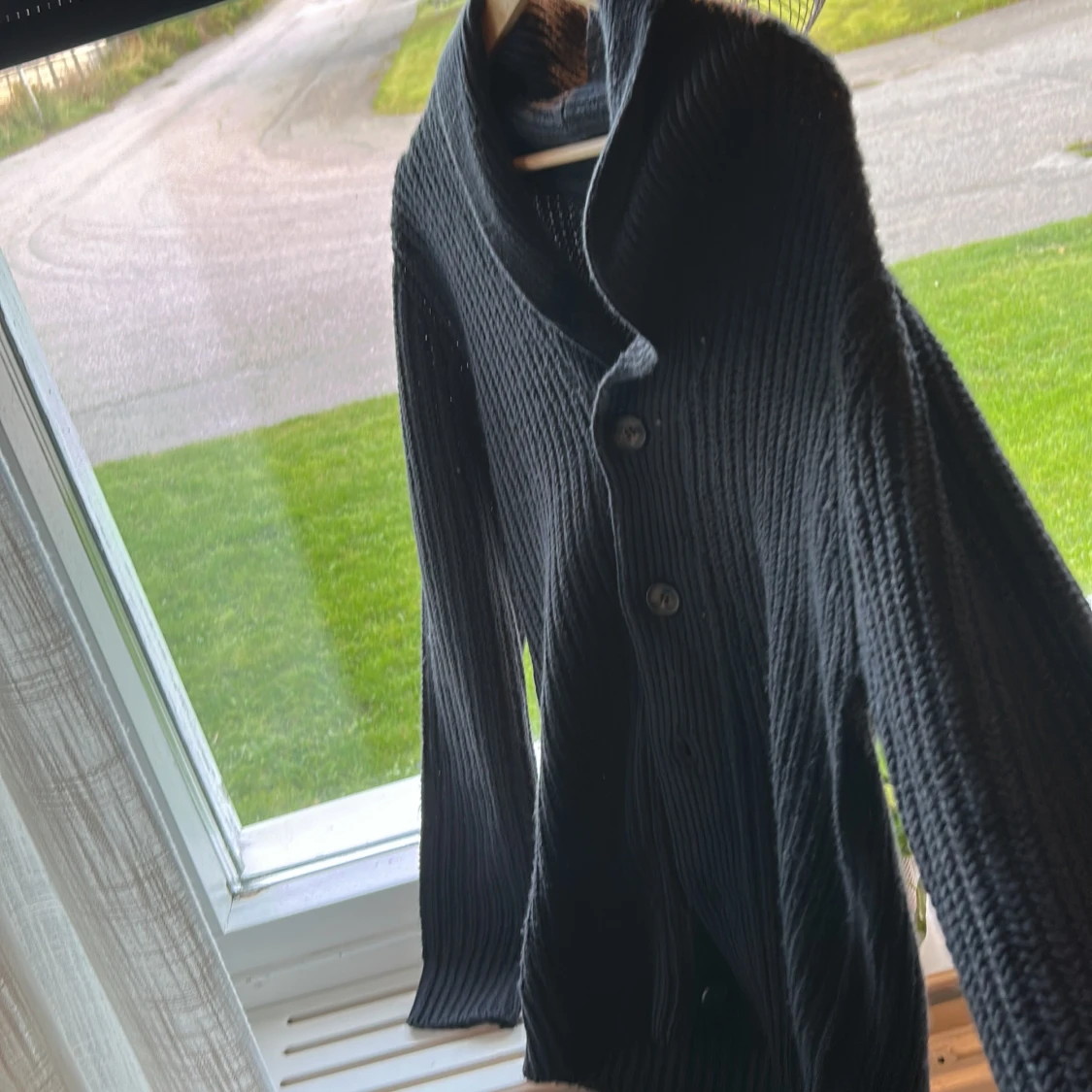 Mörkblå stickad kofta Brave Soul XS - 2