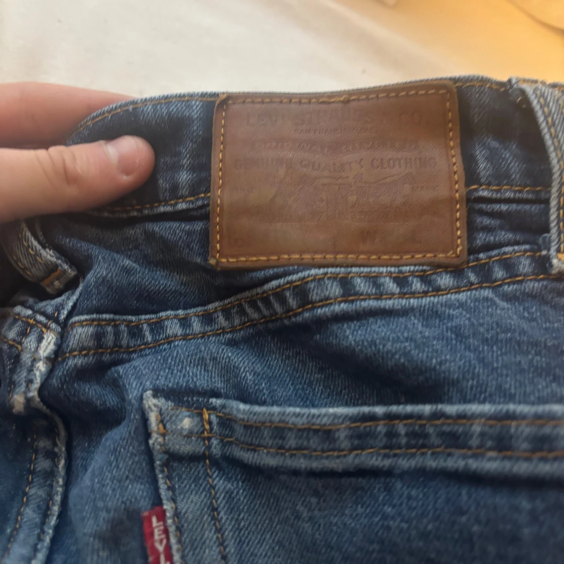 Levi's 504 blå jeans bootcut - 2