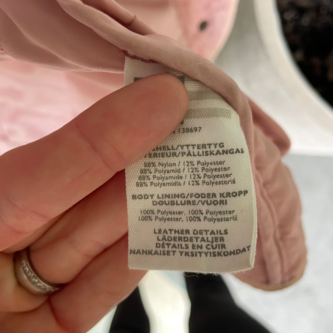 Rosa quiltad jacka från Lexington - 4