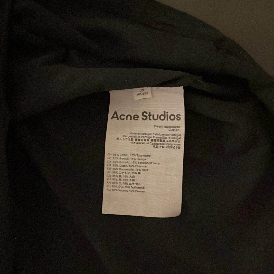 Svart Acne Studios t-shirt - 2