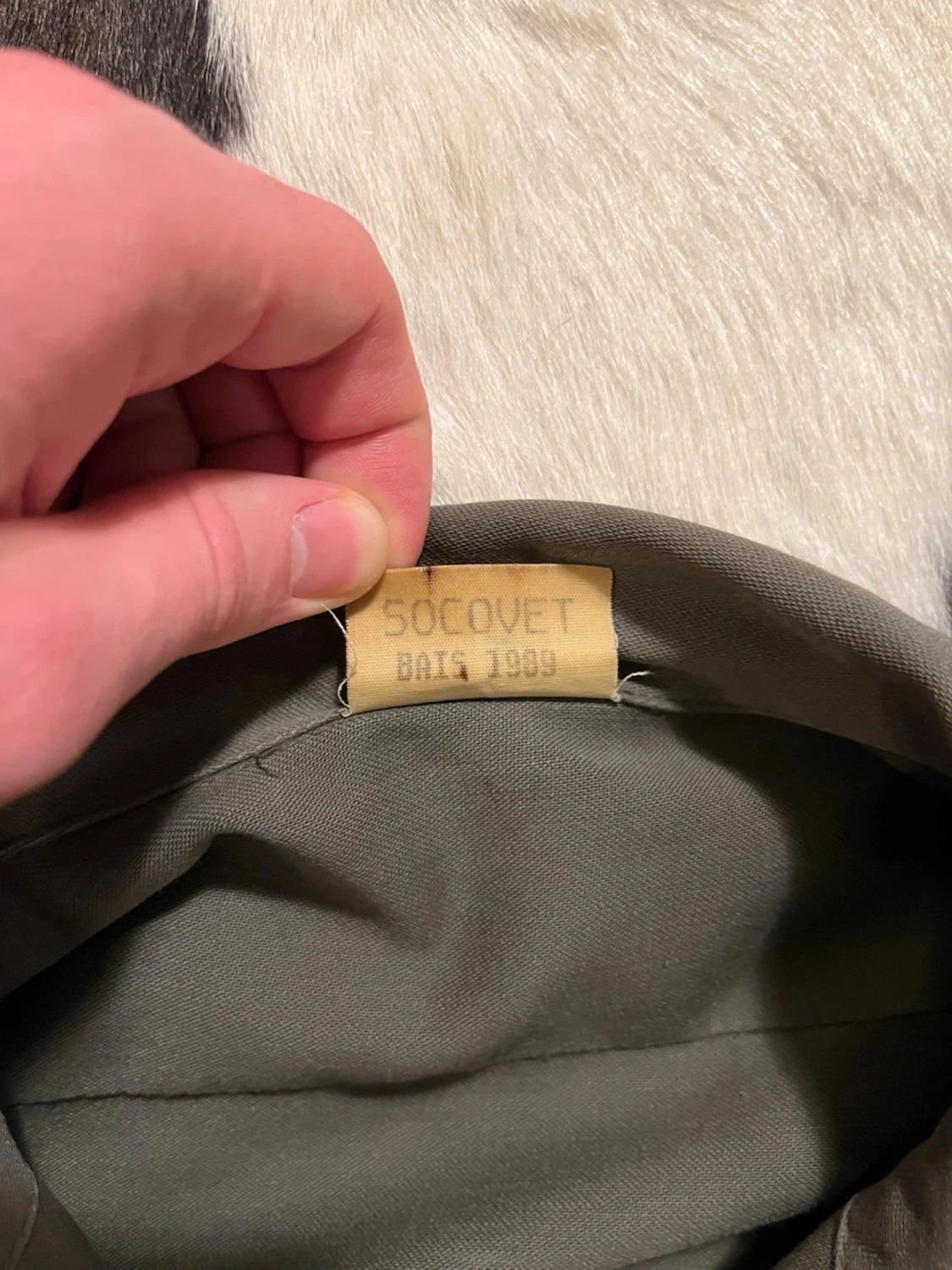 Olivgrön militärjacka - 5