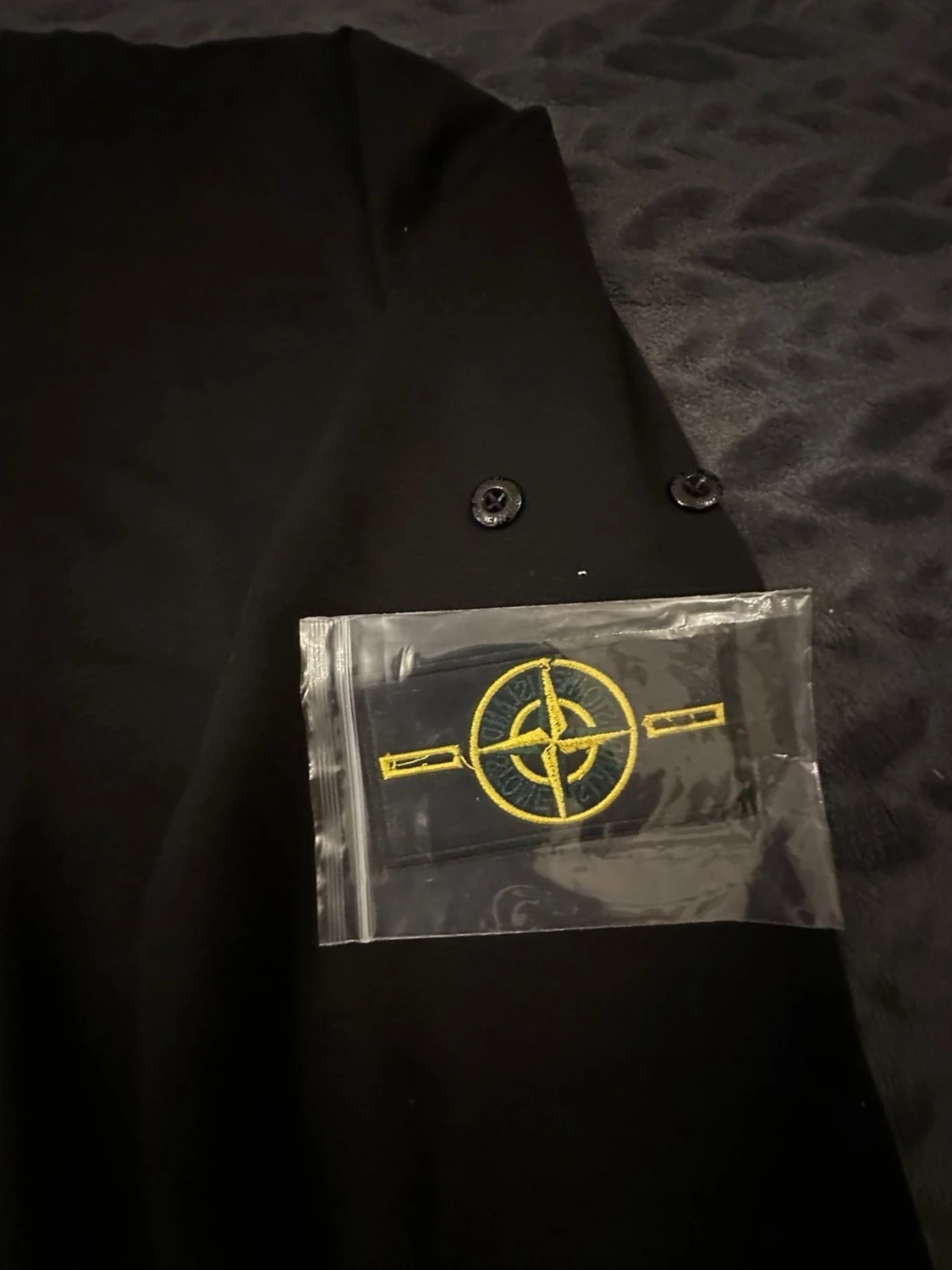 Svart sweatshirt Stone Island - 1