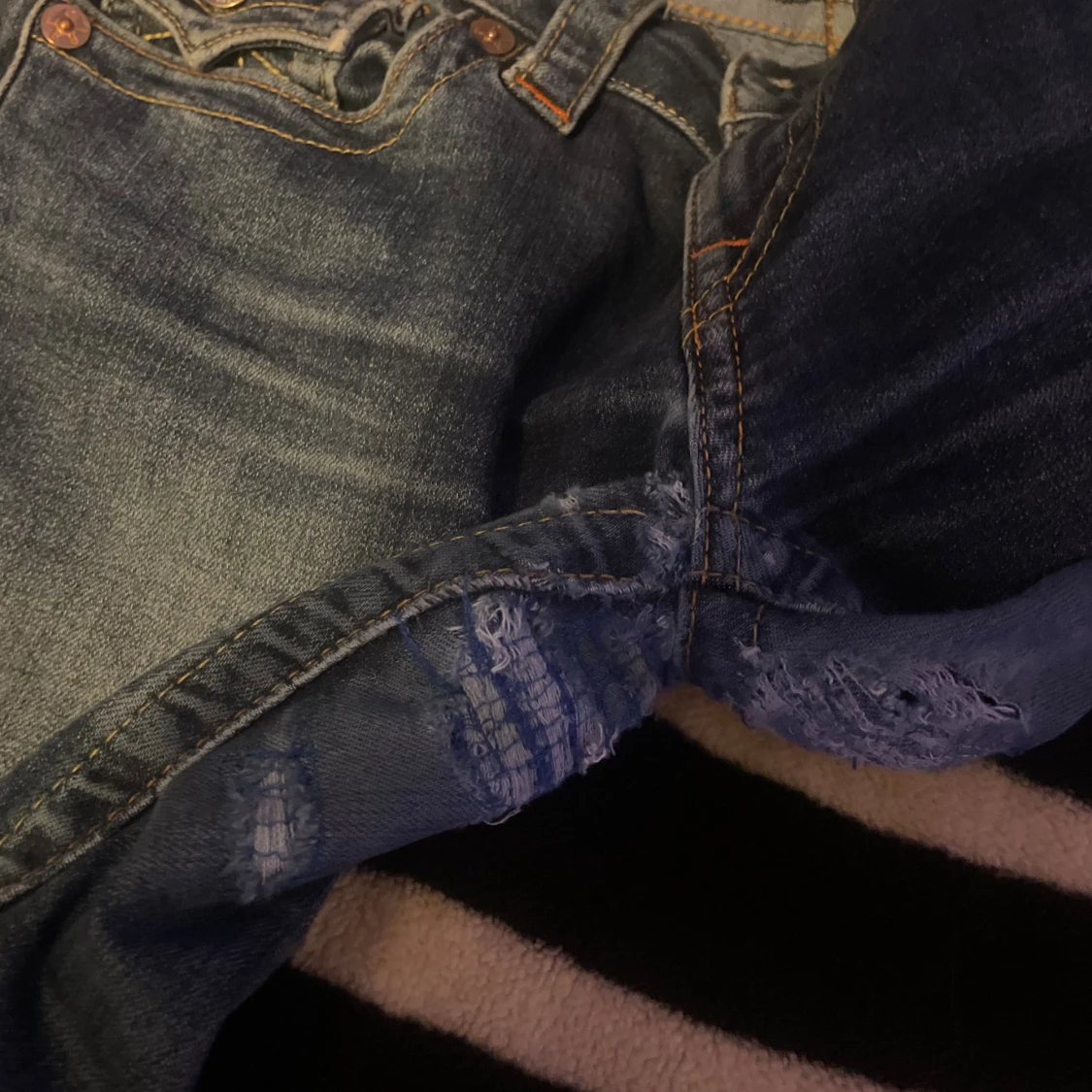 True Religion Joey Low Rise Flare Jeans - 3