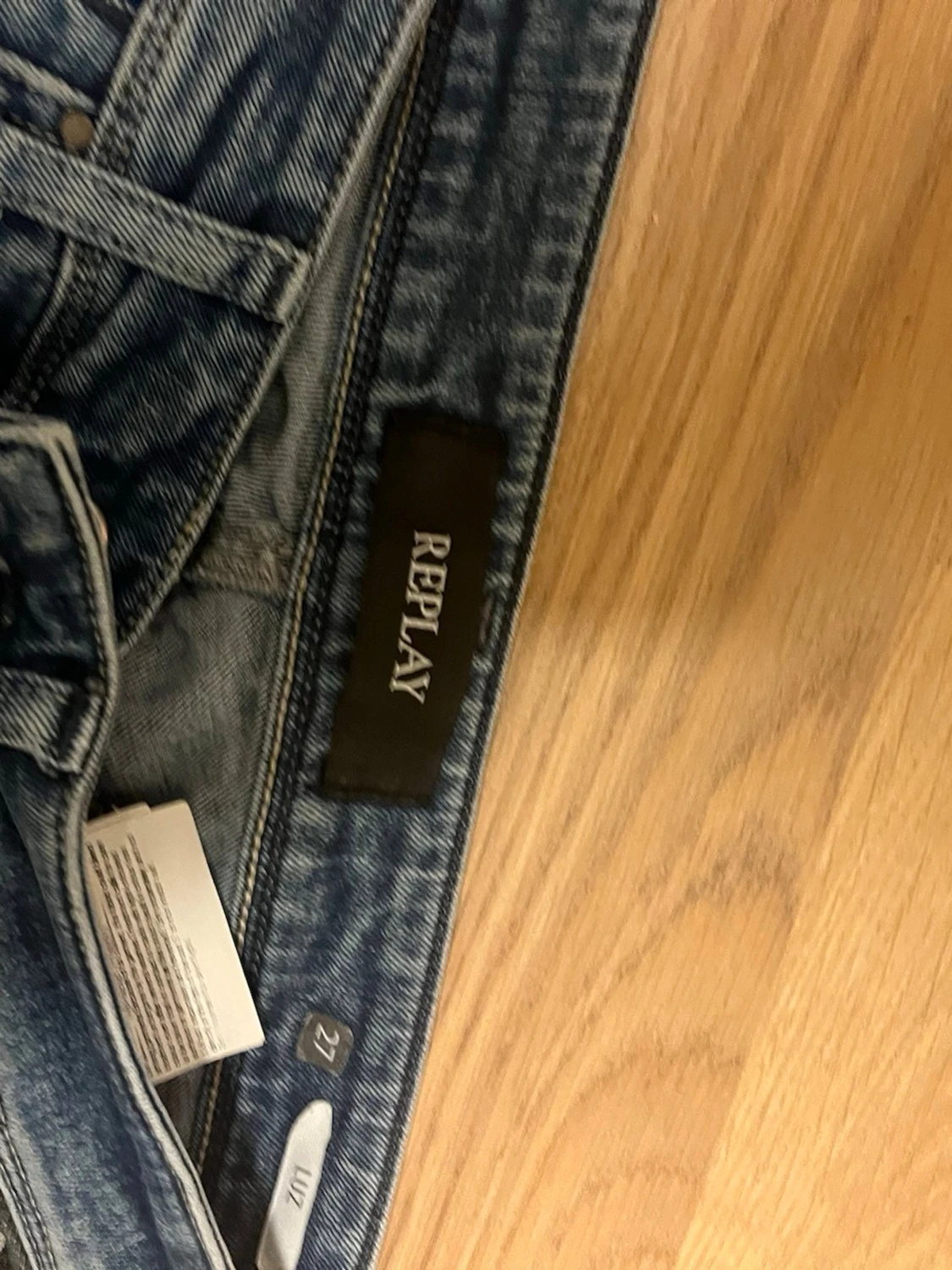 Replay blå jeans, storlek 27 - 1