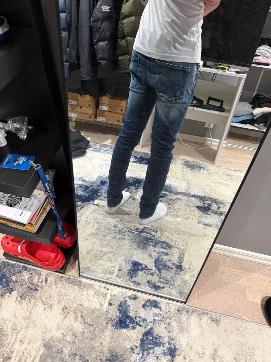 Blå Replay Anbass jeans  - 6