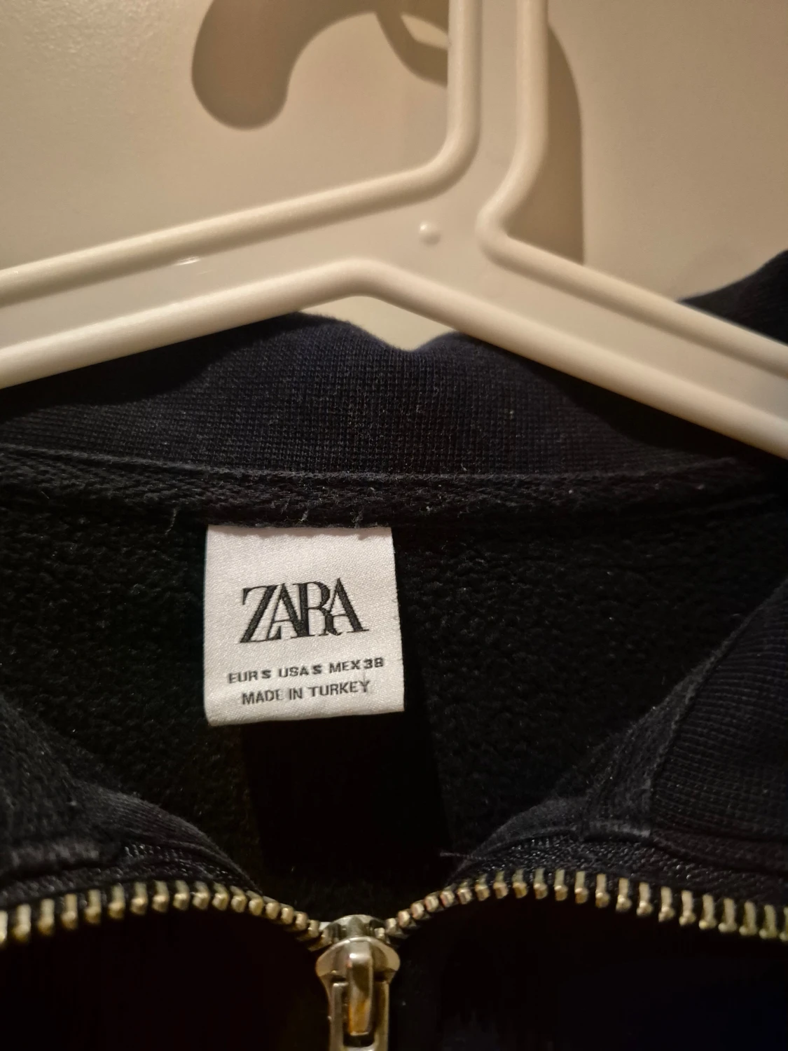 Blå half zip Zara - 2