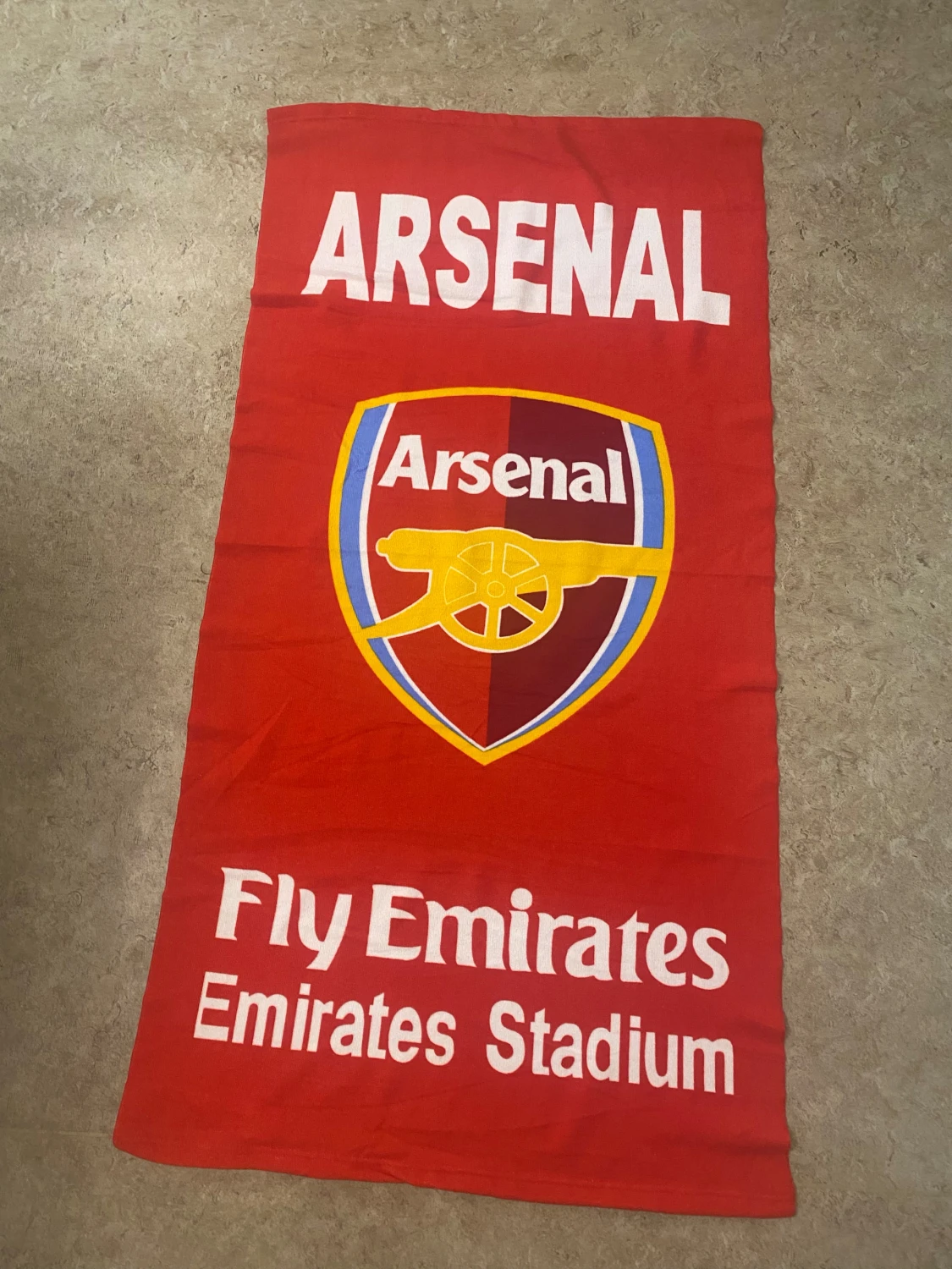 Röd Arsenal fotbollsväst