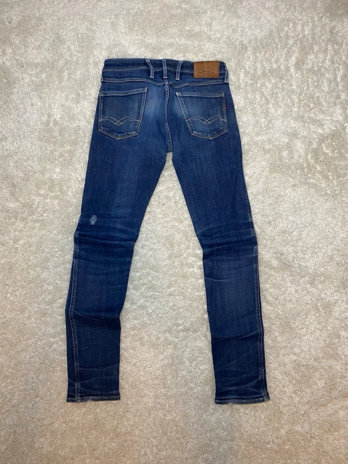 Mörkblå Replay Anbass jeans  - 2