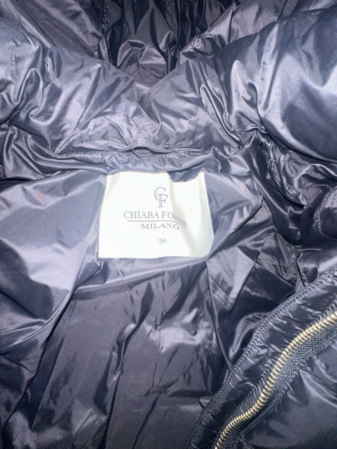 Svart pufferjacka från Chiara Forti - 2