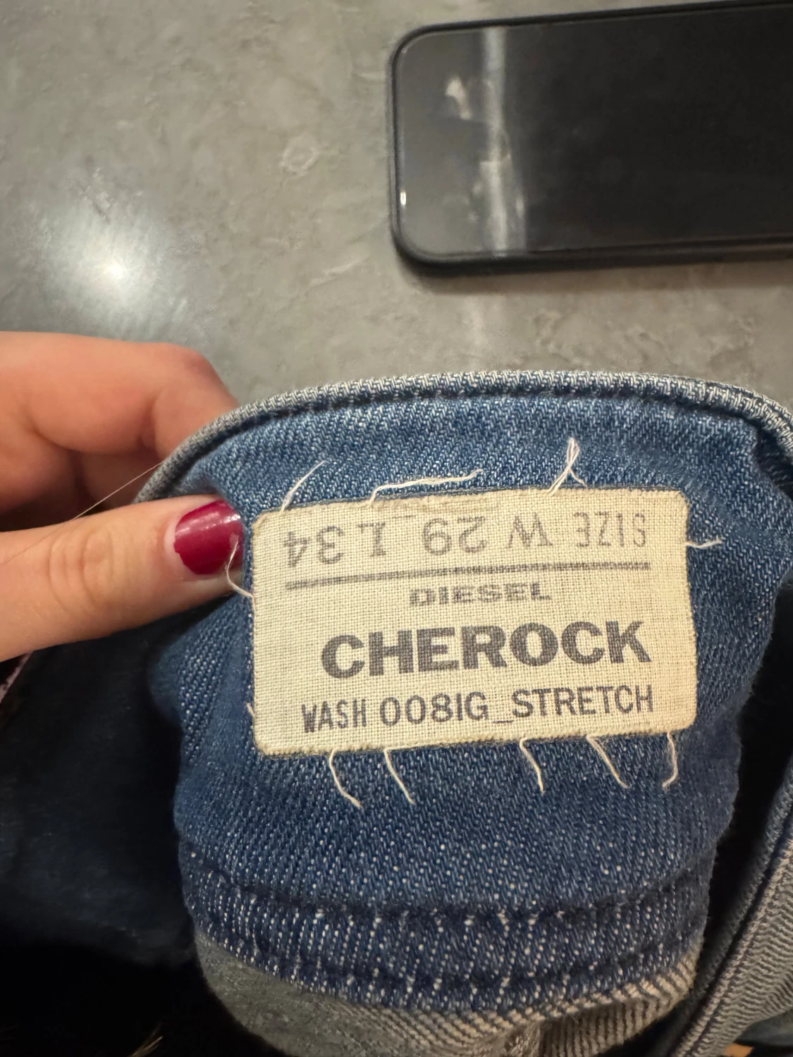 Disel jätte lågmidjade bootcut jeans - 3