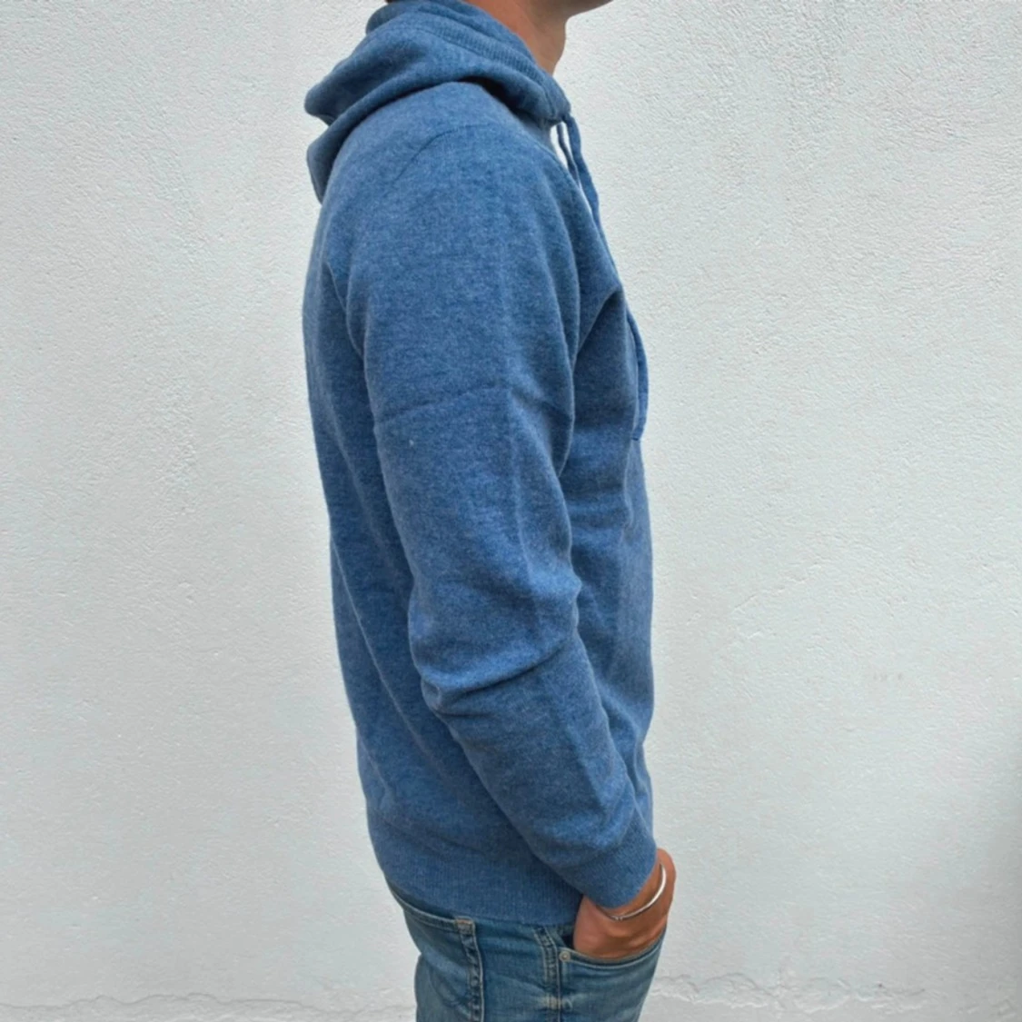Kashmir/merino hoddie - 1