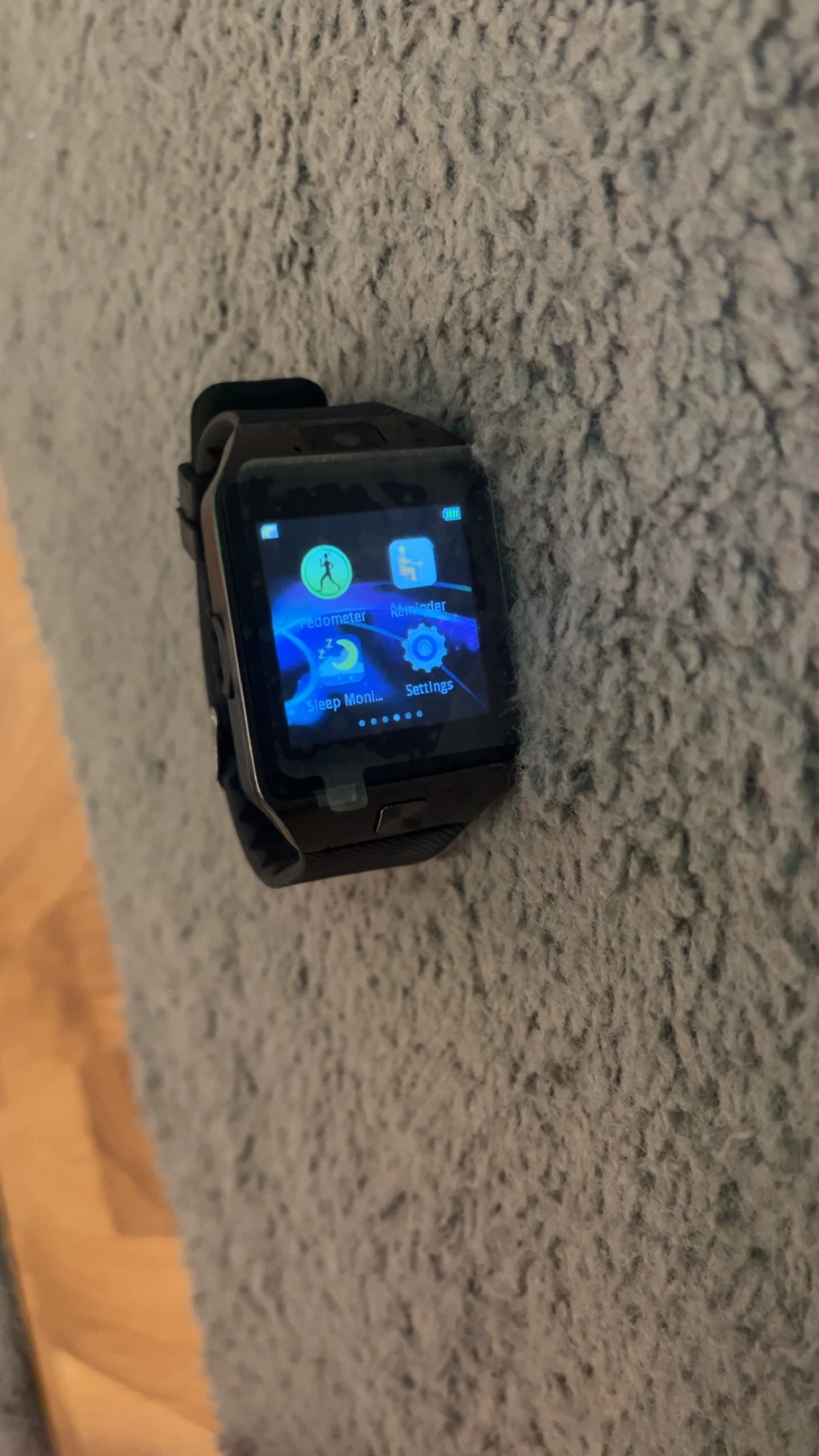 Smartwatch med pekskärm
