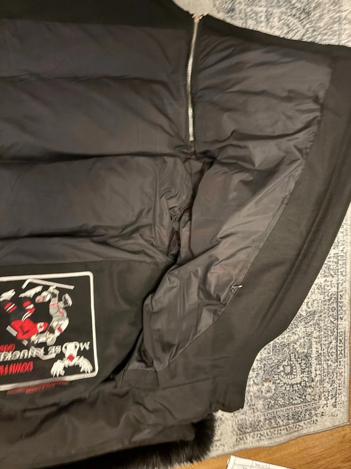 Svart Moose Knuckles dunjacka S - 3