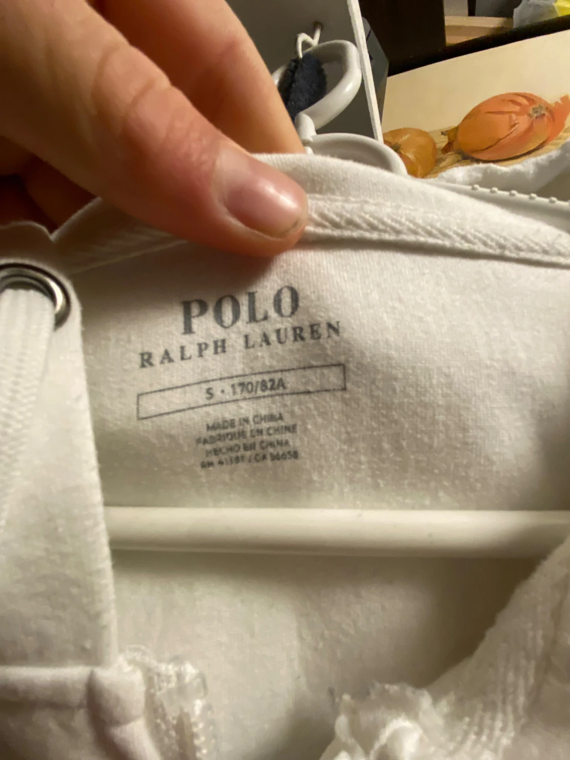 Vit hoodie från Polo Ralph Lauren - 1