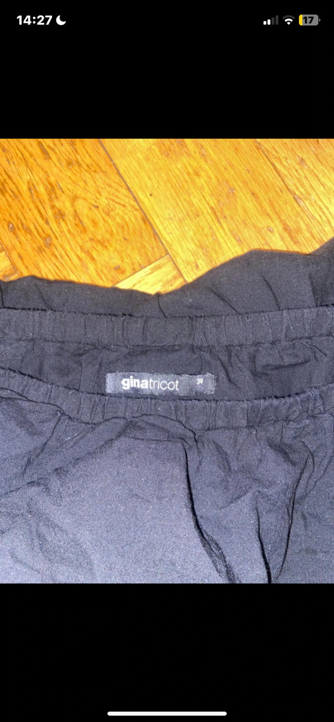 Svart offshoulder topp Gina Tricot - 1