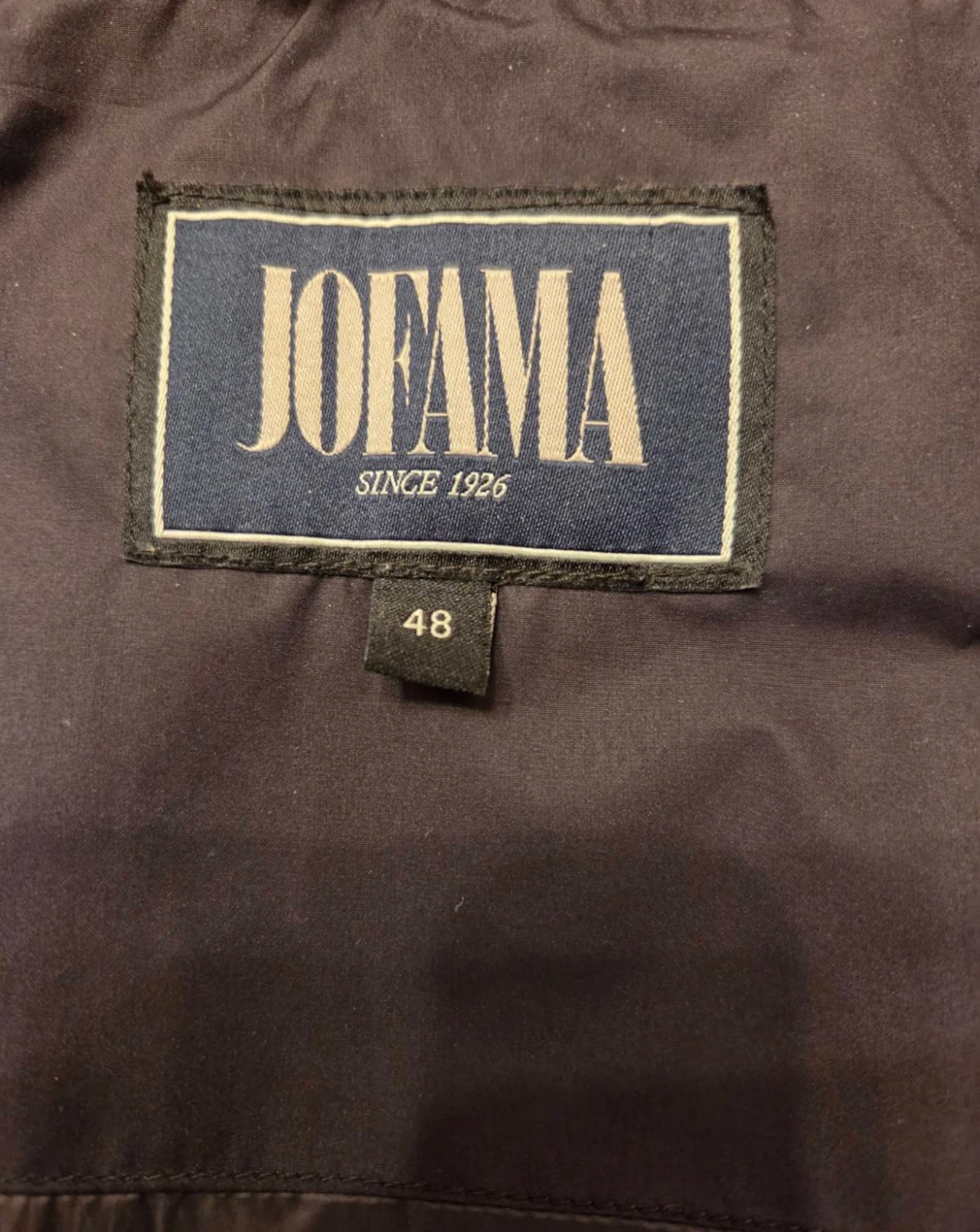 Svart quiltad dunväst från Jofama - 2