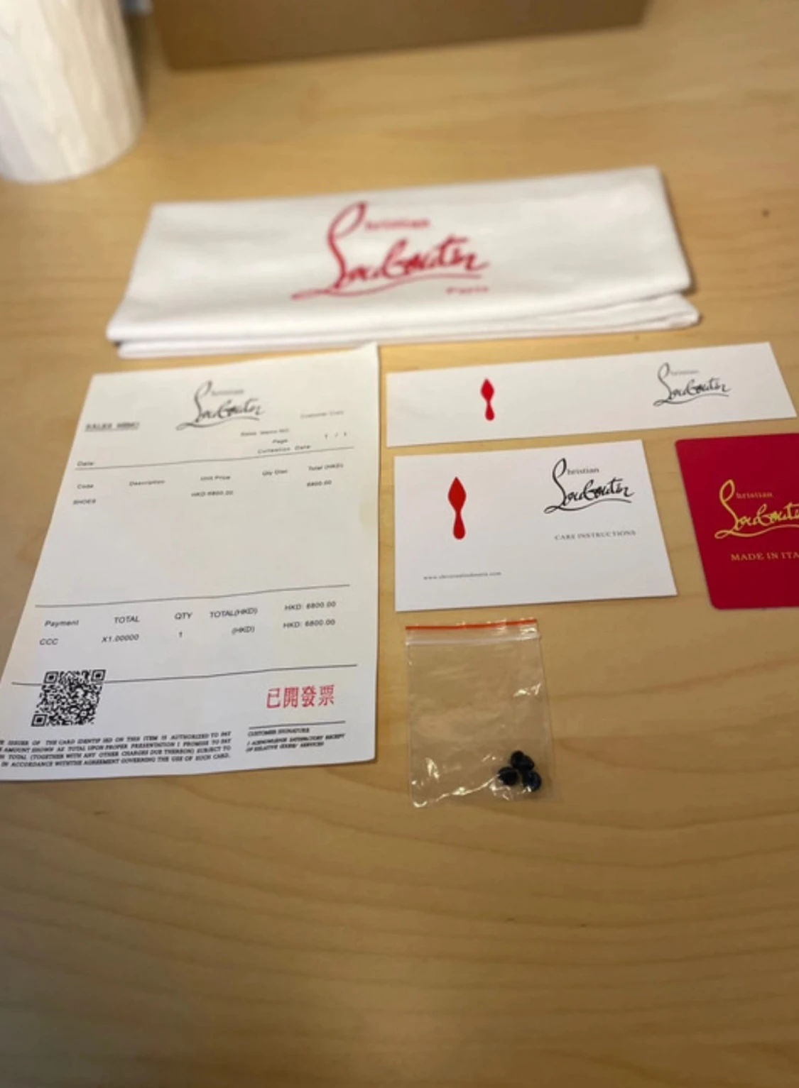 Christian Louboutin svarta sneakers - 2