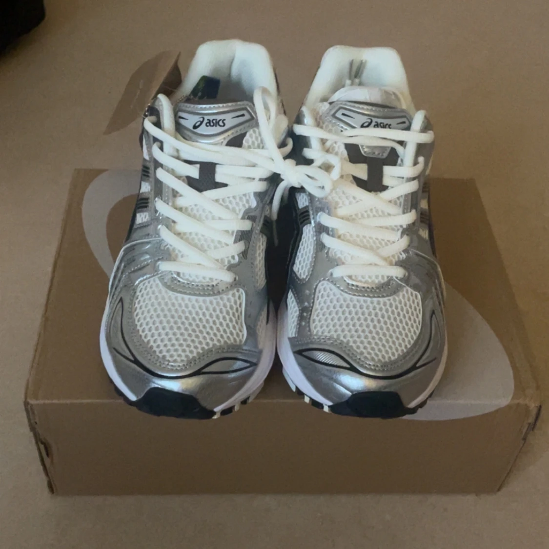 Asics Gel-Kayano 14 silver sneakers - 1
