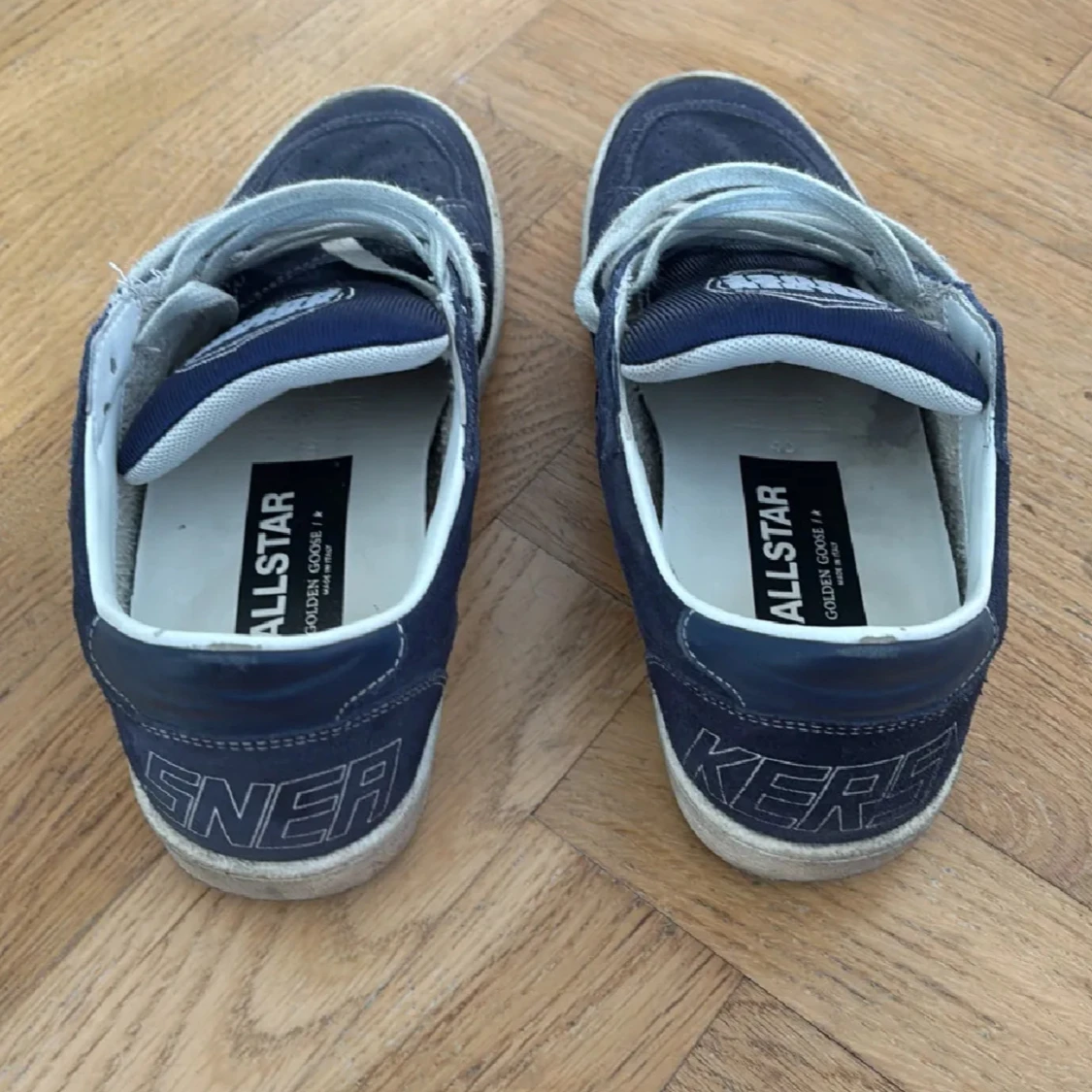 Golden Goose Ballstar sneakers marinblå - 1