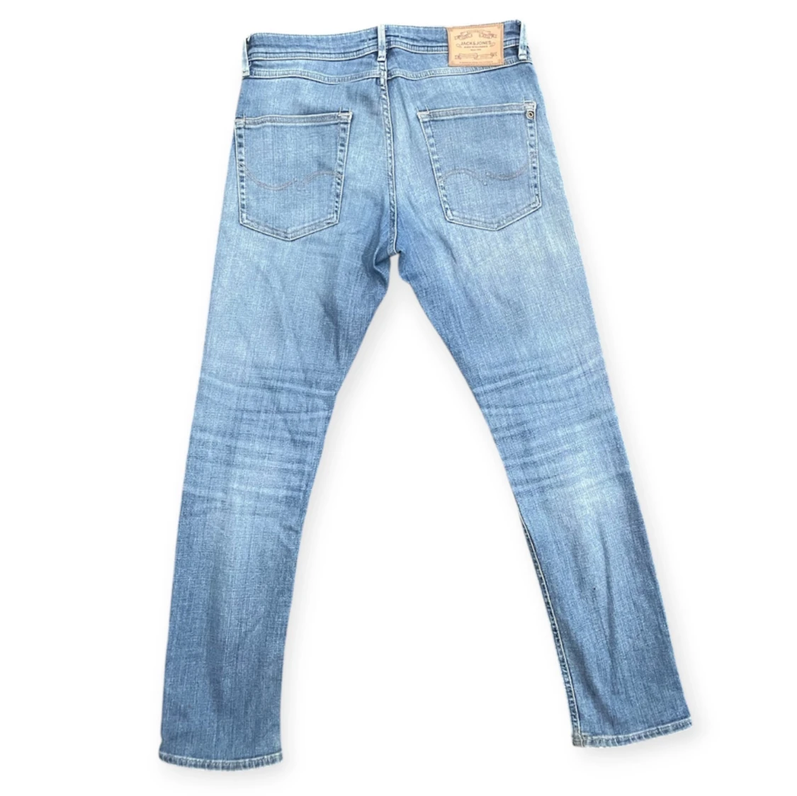 Ljusblåa Slim Glenn Jeans - 1