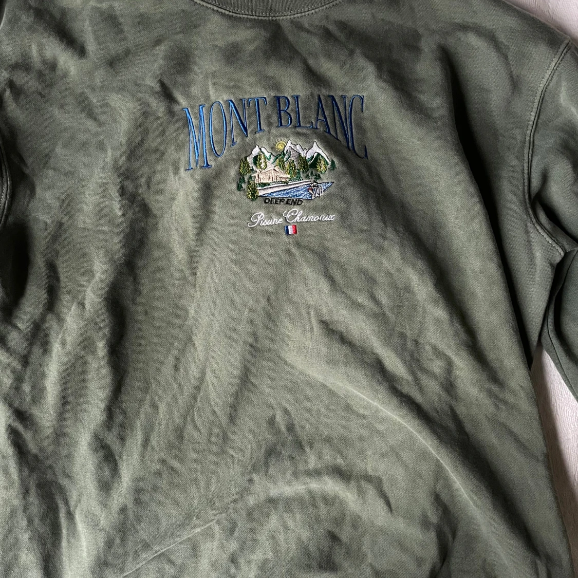 Grön Mont Blanc tröja  - 1