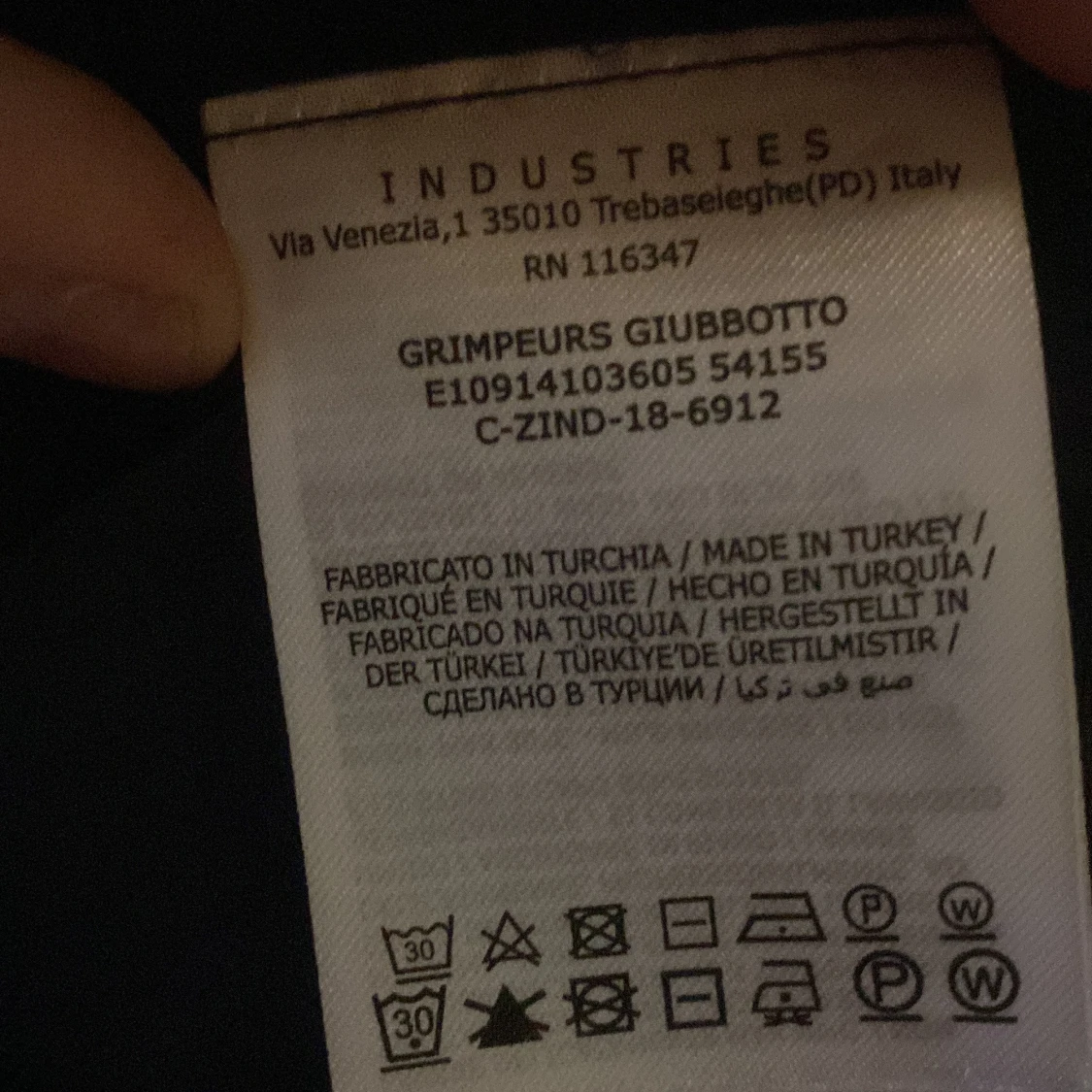 Marinblå vindjacka från Moncler - 3