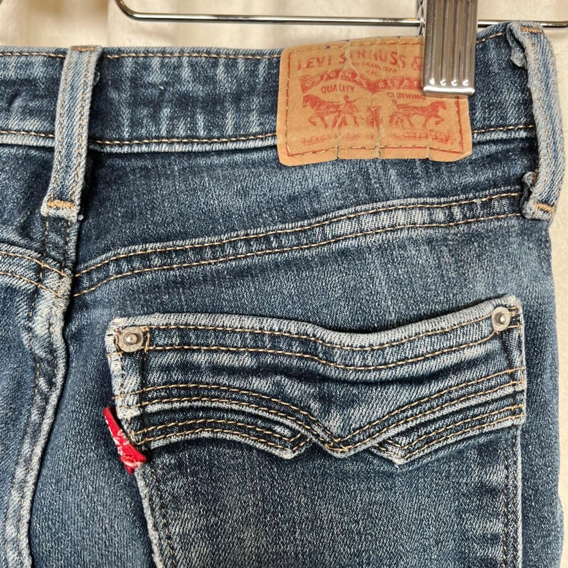 Levi's 715 Bootcut jeans blå - 4