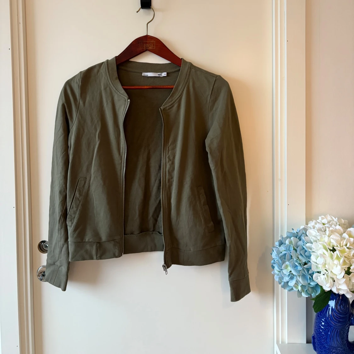 Olivgrön kofta från 157 - 1