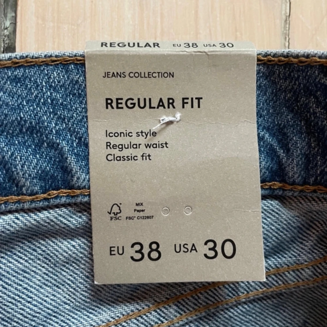 Blå jeansbyxor från MNG regular fit - 3