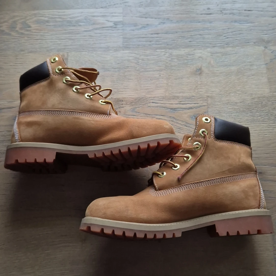 Timberland boots i brun mocka - 3