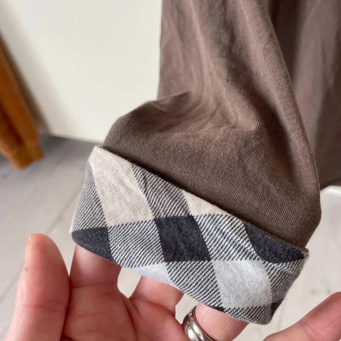 Brun långärmad topp från Burberry Brit - 2