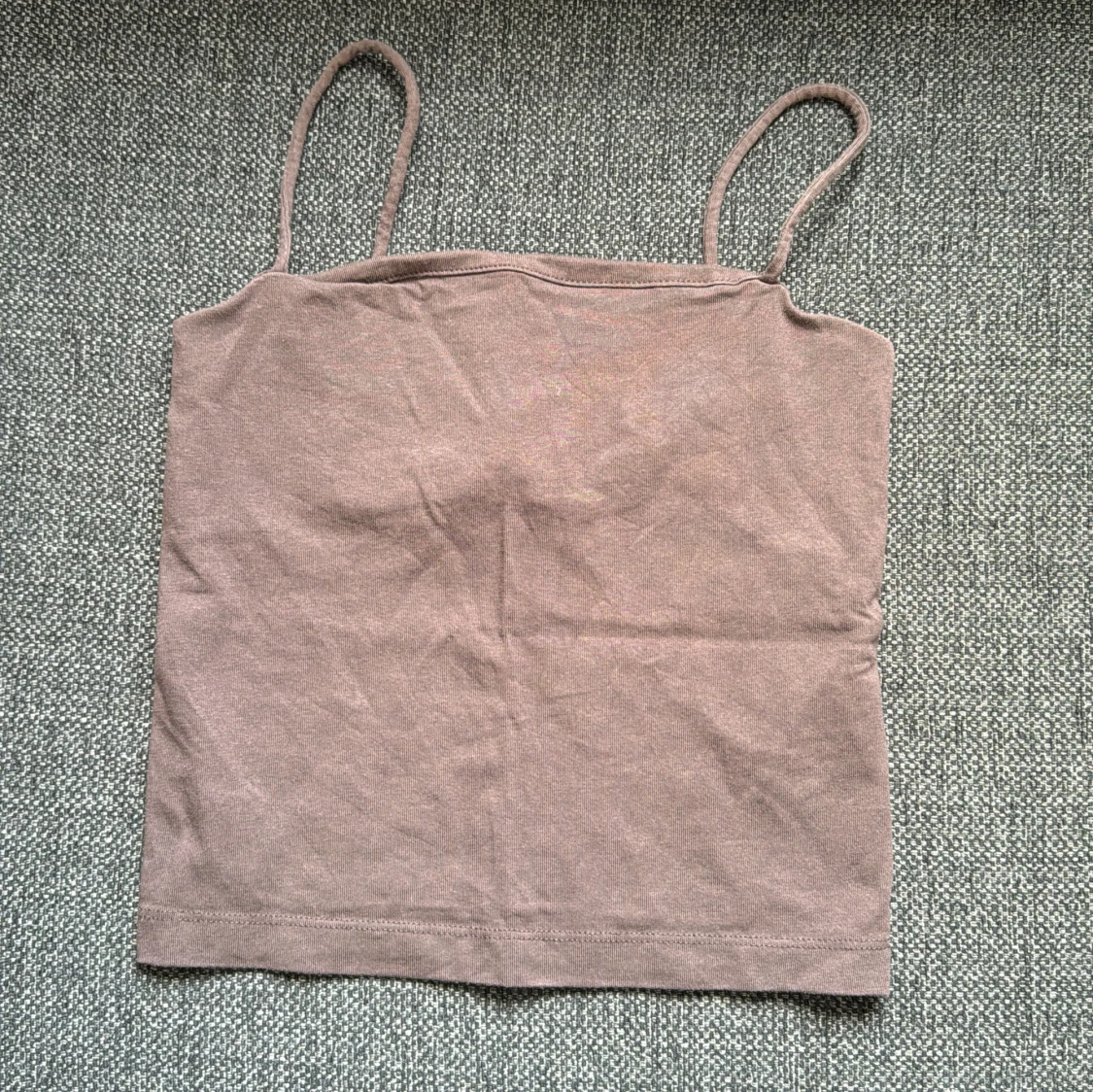 Brunt linne från Gina Tricot storlek XS