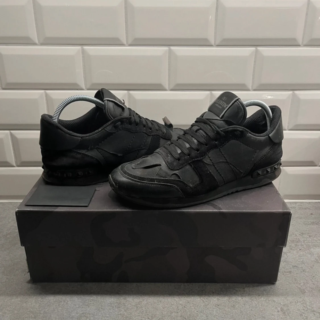 Valentino Rockrunner svarta sneakers - 3