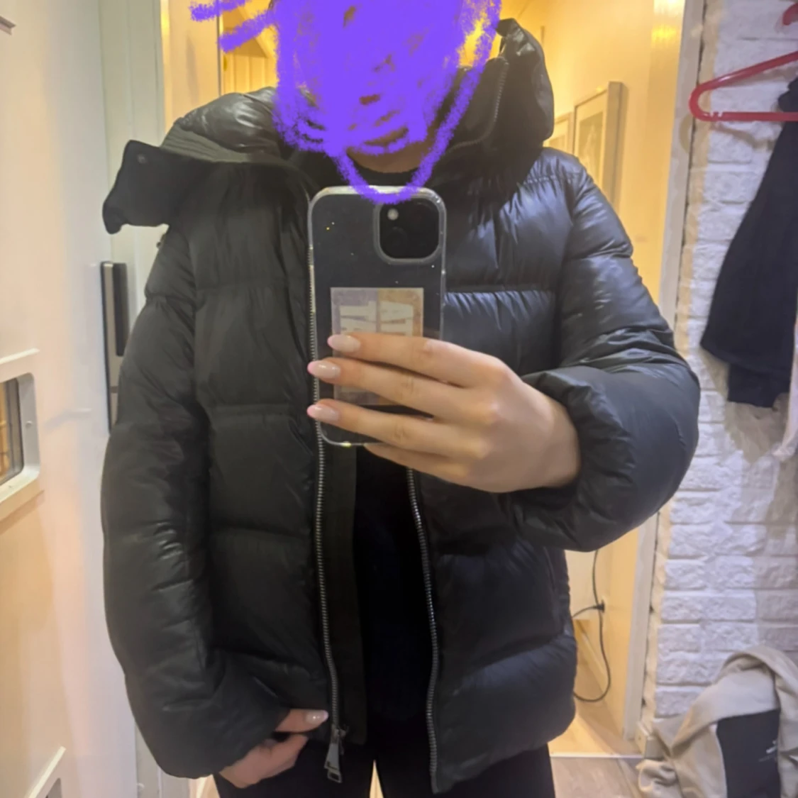 Massimo Dutti grön vinterjacka - 2