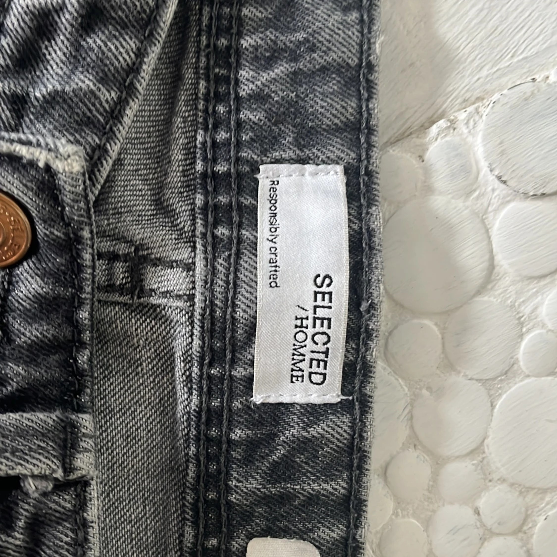 Selected home jeans grås - 3