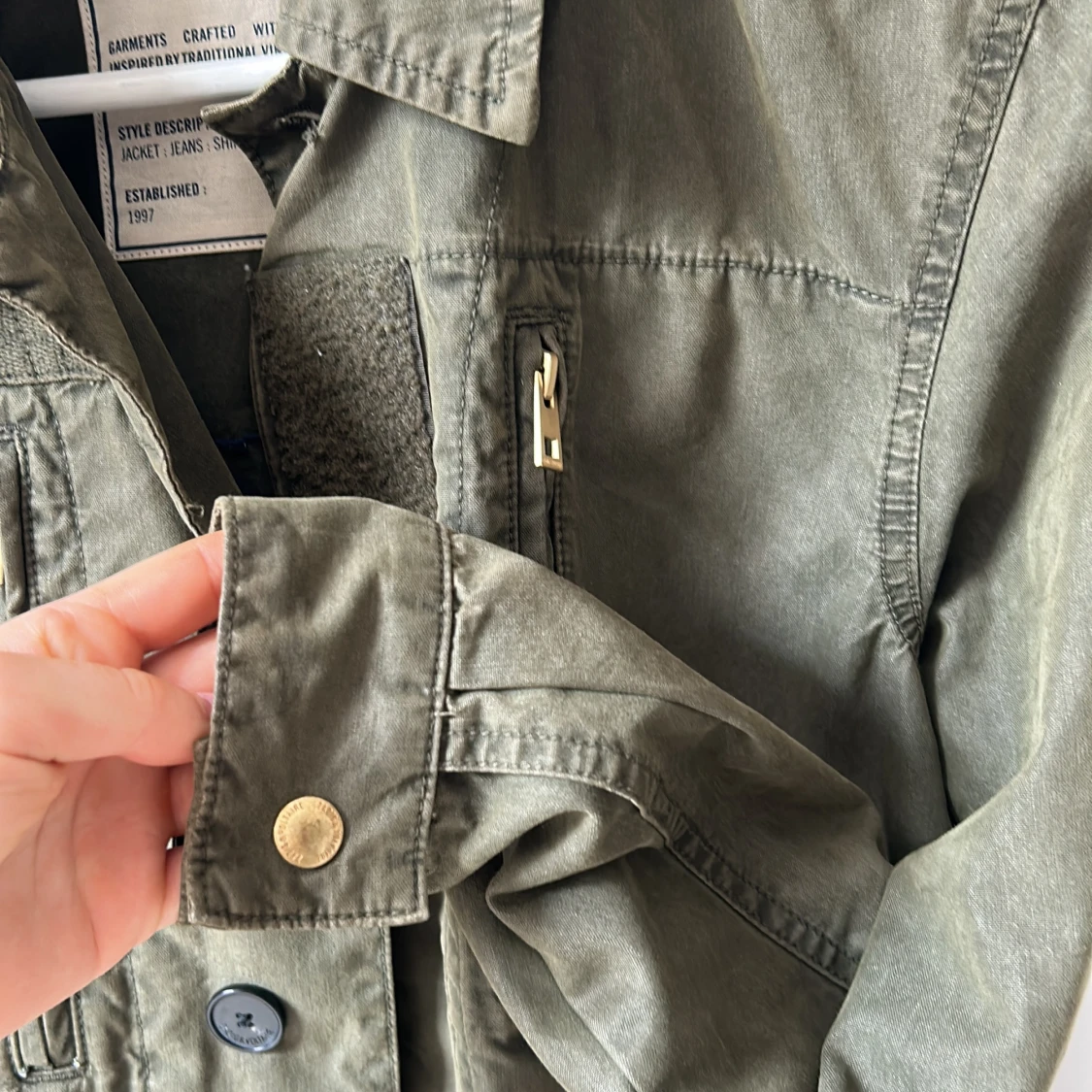 Olivgrön parkajacka från Zadig & Voltaire - 4