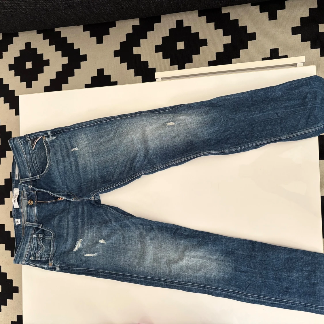 Replay Anbass slim fit jeans blå - 1