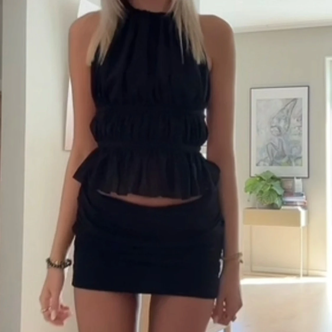 Svart och vit topp - 1