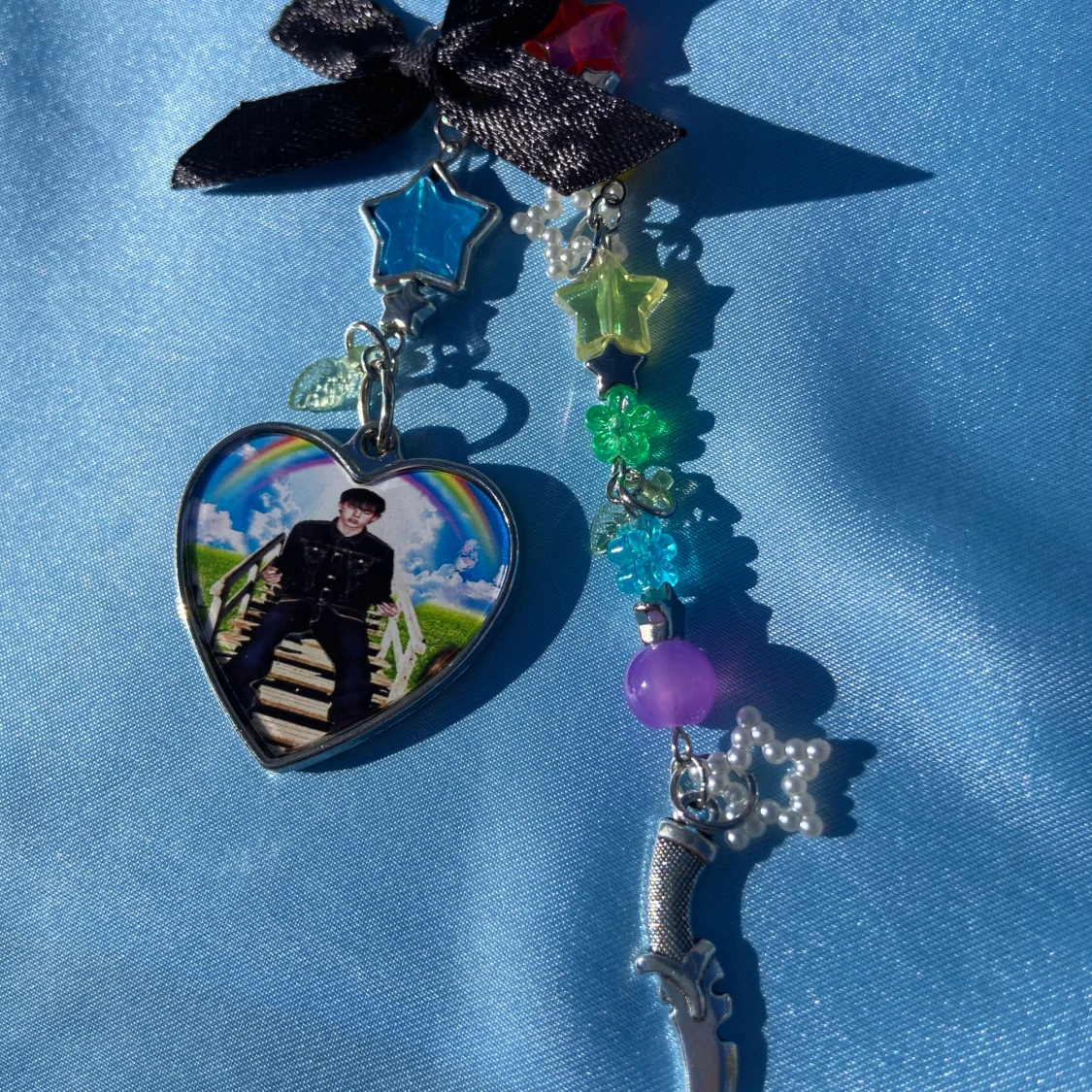 SEMATARY - rainbow bridge - keychain - 2