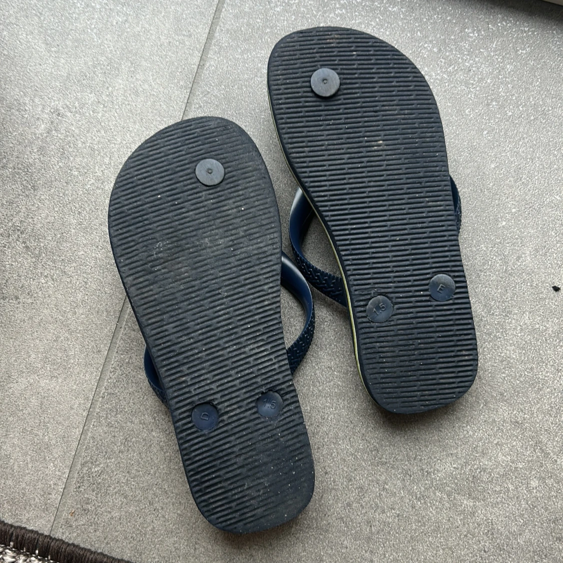 Blå Havaianas flip-flops - 1