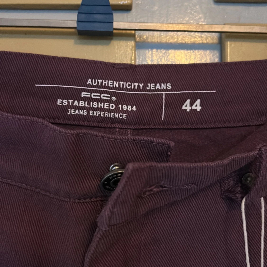 Mörklila jeans från FCC, stl 44 - 2