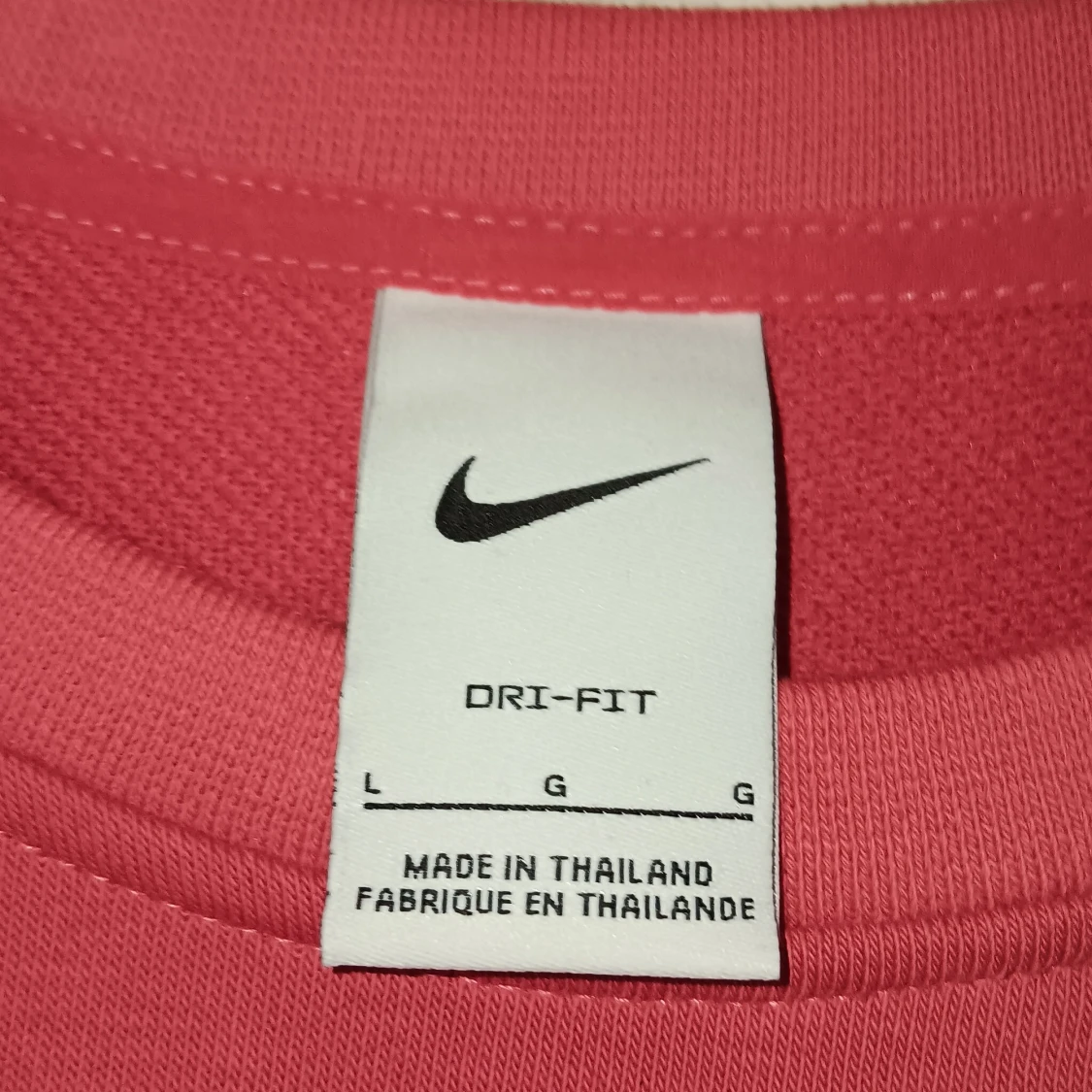 Rosa röd Nike sweetshirt  - 2