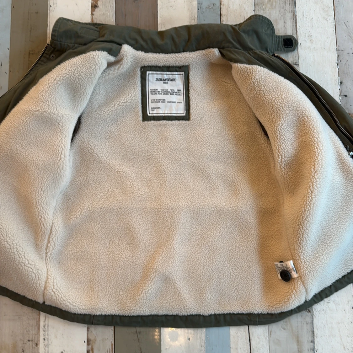 Olivgrön fieldjacket från Zadig & Voltaire - 3