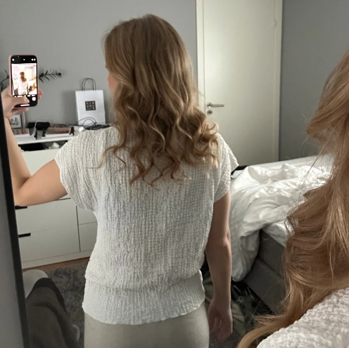 Vit topp från zara - 2