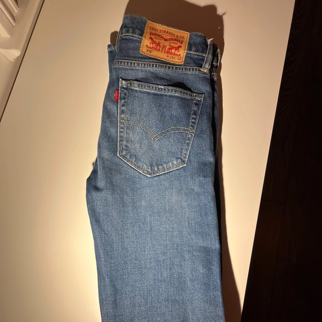 Levi's 510 skinny jeans blå W28 L32 - 1