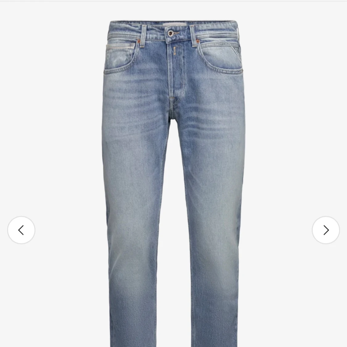 Replay ljusblå jeans med raka ben - 1