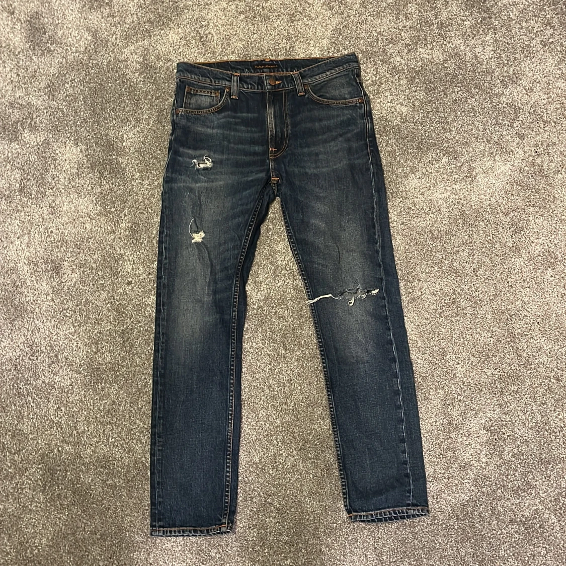 Mörkblå jeans från Nudie Jeans Co