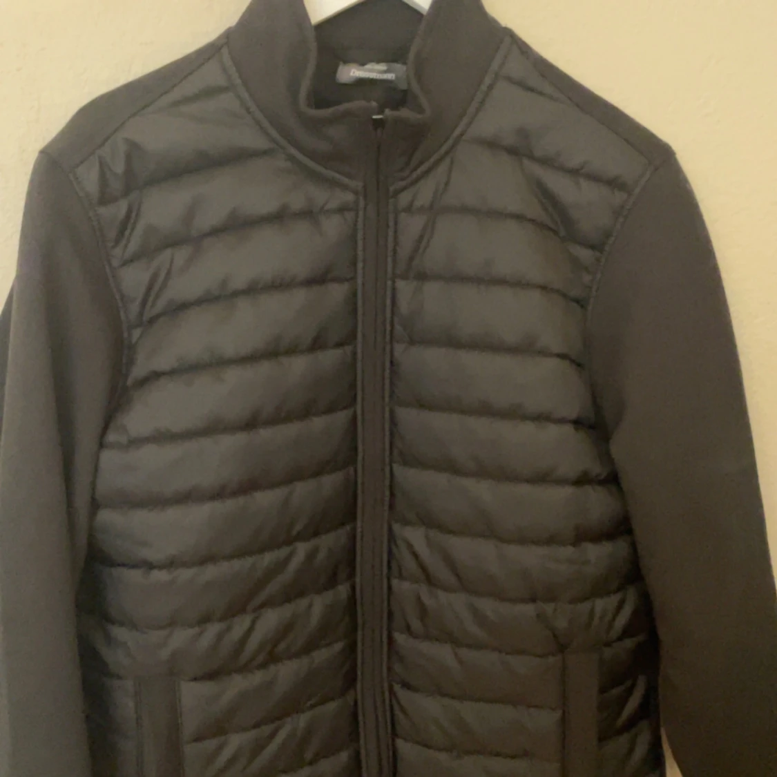 Svart cardigan från dressman - 1