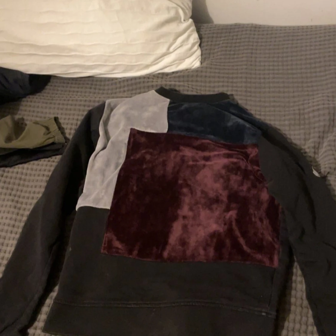 Patchwork sweatshirt från La Vichy